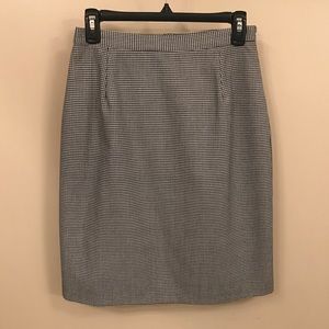 Vintage Briggs New York Skirt - Black & White